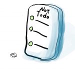 やらないことリストを作ってみる。